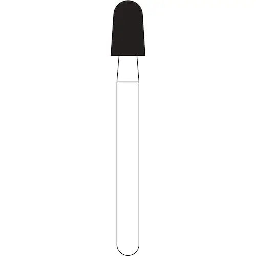 NTI Diamonds Round End Taper FG, Medium, 5/Pkg, 849-025 - NTI Diamonds, , 849-025, 5/Pkg, Medium - Image 1