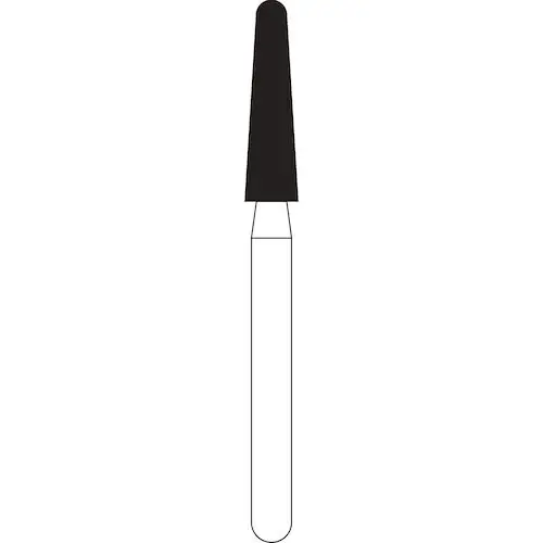 NTI Diamond Bur FG Medium Round End Taper #856-021, 5/Pkg, M856-021 thumbnail 3