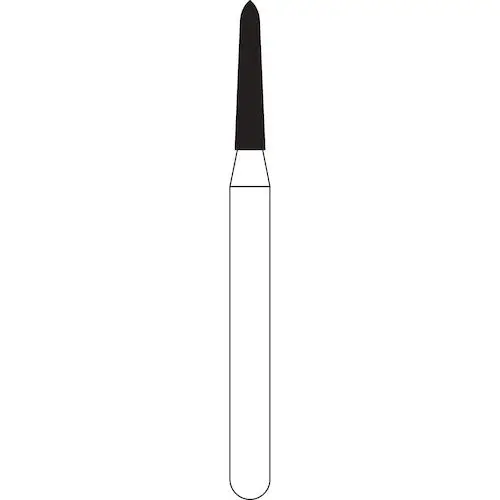 NTI Diamonds Curettage FG Diamond Bur, Medium Grit, 877K-012, 5/Pkg - Curettage FG, NTI Diamonds, , 877K-012, 5/Pkg, Medium - Image 1