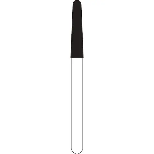 NTI Diamond Bur, FG, Taper Round End, #SC856, 1.8 mm, Super Coarse, Black, 5/Pk, SC856-018 thumbnail 8