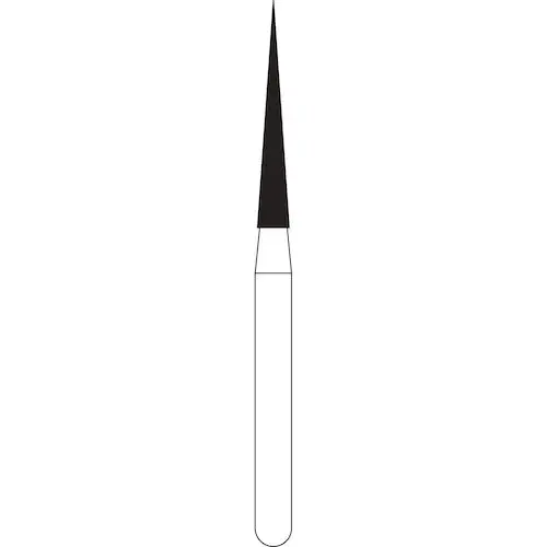 NTI Diamond Bur, FG, Needle, # SF859, 1.4 mm Diameter, 10.0 mm Length, Super Fine, Yellow, 5/Pk, SF859-014 thumbnail 9