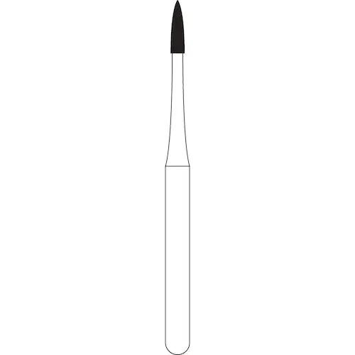 NTI Flame FG Diamond Rotary Instrument, Super Fine Grit, 5/Pkg, 889-009 - Flame FG, NTI Diamonds, , 889-009, 5/Pkg, Super Fine - Image 1