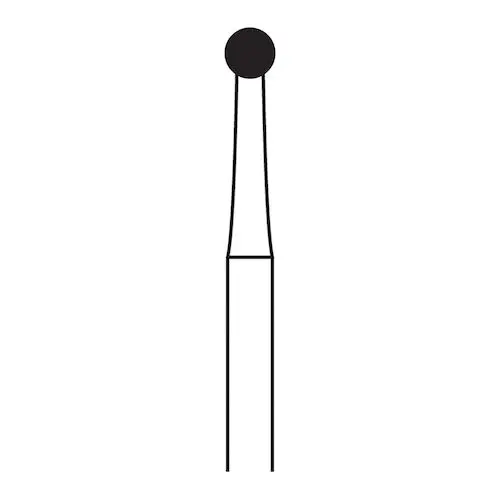 NTI #6 HP Carbide Bur, Round, 1.8 mm, Straight Handpiece, 5/Pk, H1-018HP thumbnail 3
