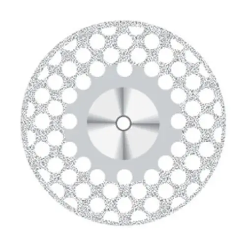 Perforated RA Diamond Disc, Double-Sided, Superfine, 19 mm, D805EF-190 thumbnail 3