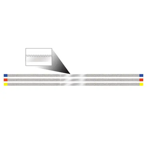 NTI Diamond Finishing Strip Assortment Pack, Serrated, 10 Strips, FS32-SFMX thumbnail 8