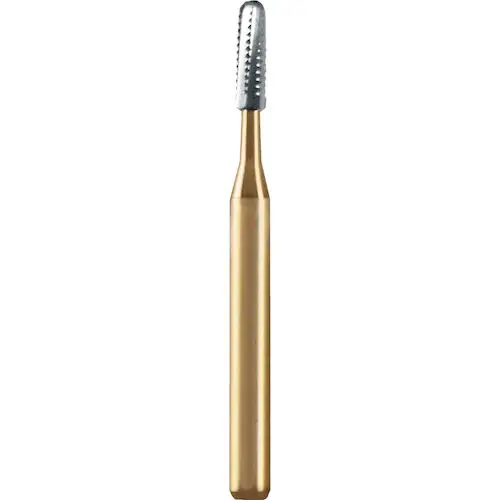 Razor Operative Carbide Bur, FG, #1558, Round End Cylinder, 1.2 mm Diameter, 4.2 mm Length, 10/Pk, H1558RZ-FG thumbnail 8