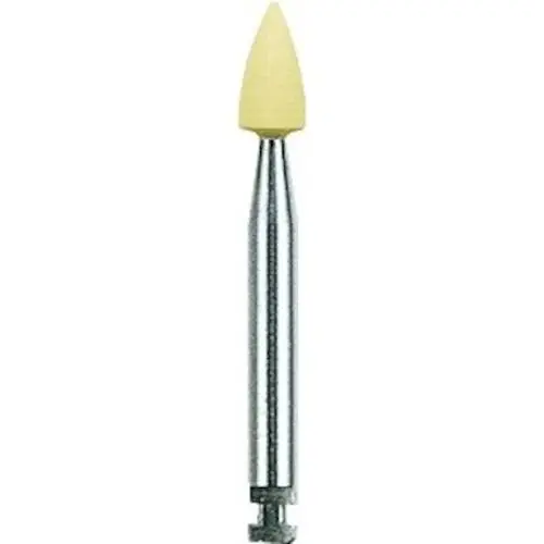 NTI CeraGlaze Polishing System, Superfine Yellow, Flame Shape, RA/Latch Shank, 3/Pkg, P30033-3 thumbnail 5