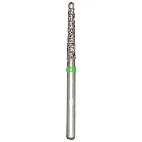 NTI Diamond Bur, FG, Coarse, Safe End Taper, #857-016 (C857-016), 1.6 mm Diameter, 10.0 mm Length, 5/Pkg thumbnail 3