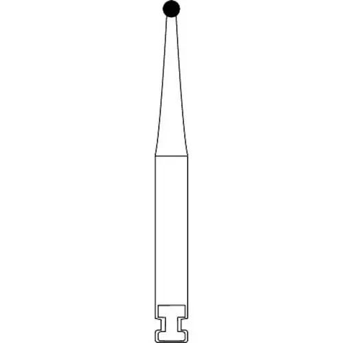 NTI #1 HP Carbide Bur, Round, 0.8 mm, Straight Handpiece, 5/Pk, H1-008HP thumbnail 7