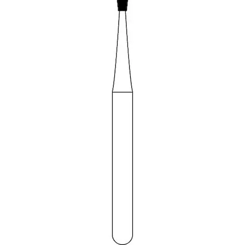 NTI 2-Piece Operative Carbide Burs, FG, Inverted Cone, Size 37, 100/Pkg, H34-008FG - NTI 2-Piece Operative Carbides FG 100/Pkg., 37, 100/Pkg, InvertedCone, H34-008FG - Image 1