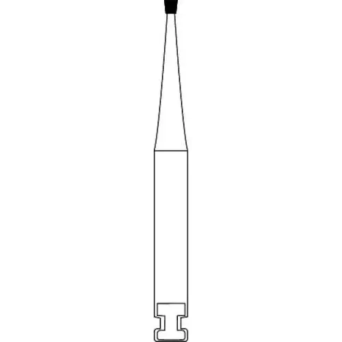 NTI Operative Carbide Bur H2-006 FG, Inverted Cone #33-1/2, 0.6 mm Diameter, 0.6 mm Length, Friction Grip, 5/Pk, H33.5-FG thumbnail 3
