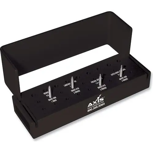 Kerr AXIS Axial Reduction Logic Set, LS-7544, 4-Piece Diamond Bur Kit thumbnail 2