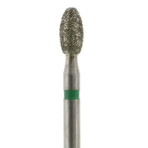 Darby Dental Single-Use Diamonds, Football Shape, Coarse Grit, 25/Pkg, 379-023C - Single-Use Diamonds, 379-023C, Coarse, 25/Pkg - Image 1
