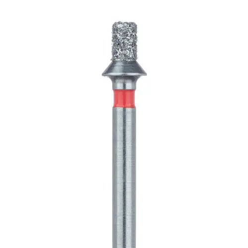 Meisinger 828R-017 FG Occlusal Reduction Diamond Bur, Fine/Red, 1.7mm Head, 2.4mm Depth, 5/Pack thumbnail 3