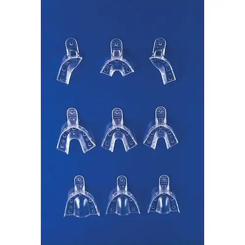 Crystal Disposable Impression Trays, Quadrant Upper Left/Lower Right, Perforated, 12/Pkg, 01P9 thumbnail 5