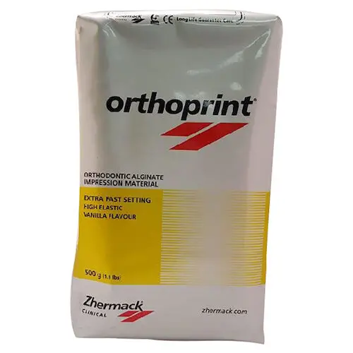 Orthoprint X-Fast Vanilla Alginate Refill, 500 g Bag, Yellow, C302145 thumbnail 4