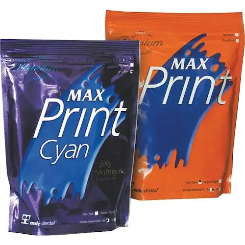 MDC Dental Max Print All Purpose Alginate Impression Material, Fast Set, Type 1, Cherry Scented, 1 lb (01-B345) - Max Print All Purpose - Image 1