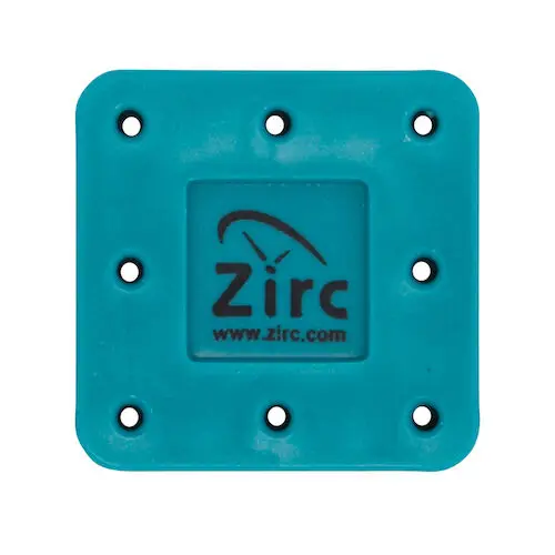 Zirc 8-Hole Magnetic Bur Block, Teal, 1/Pk, 50Z400J thumbnail 8