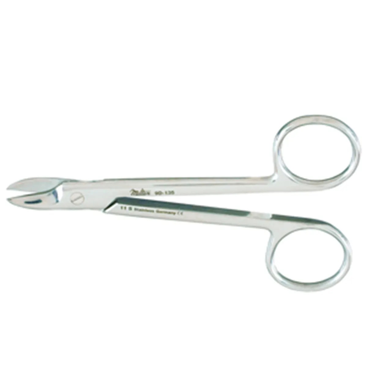 Miltex Crown and Collar Scissors, 4-1/4" (11 cm), Curved, Smooth Blades, #11S, 9D-135 thumbnail 7