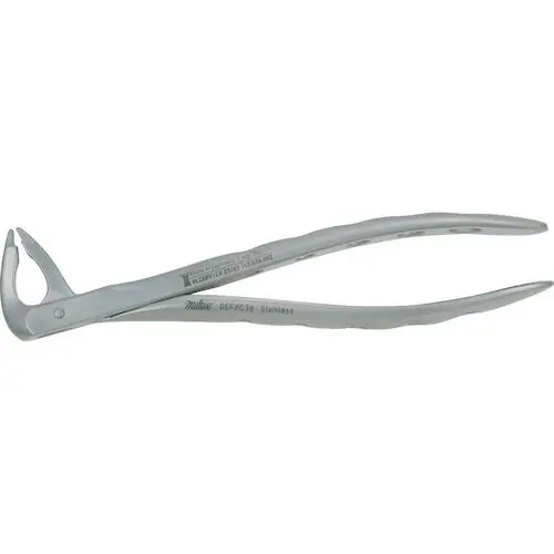 Miltex-Integra Xcision #36 Extracting Forceps, Lower Anteriors, Stainless Steel, DEFXC36 thumbnail 2