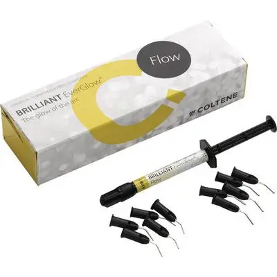 BRILLIANT EverGlow Flow Flowable Composite Syringe Refill, Shade A1/B1, 2 g, 1 Syringe, 60019753 thumbnail 6