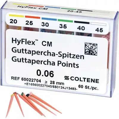 HyFlex CM Gutta-Percha Points, Assorted Sizes 20-45, .06 Taper, 60/Pkg, 60022704 thumbnail 3