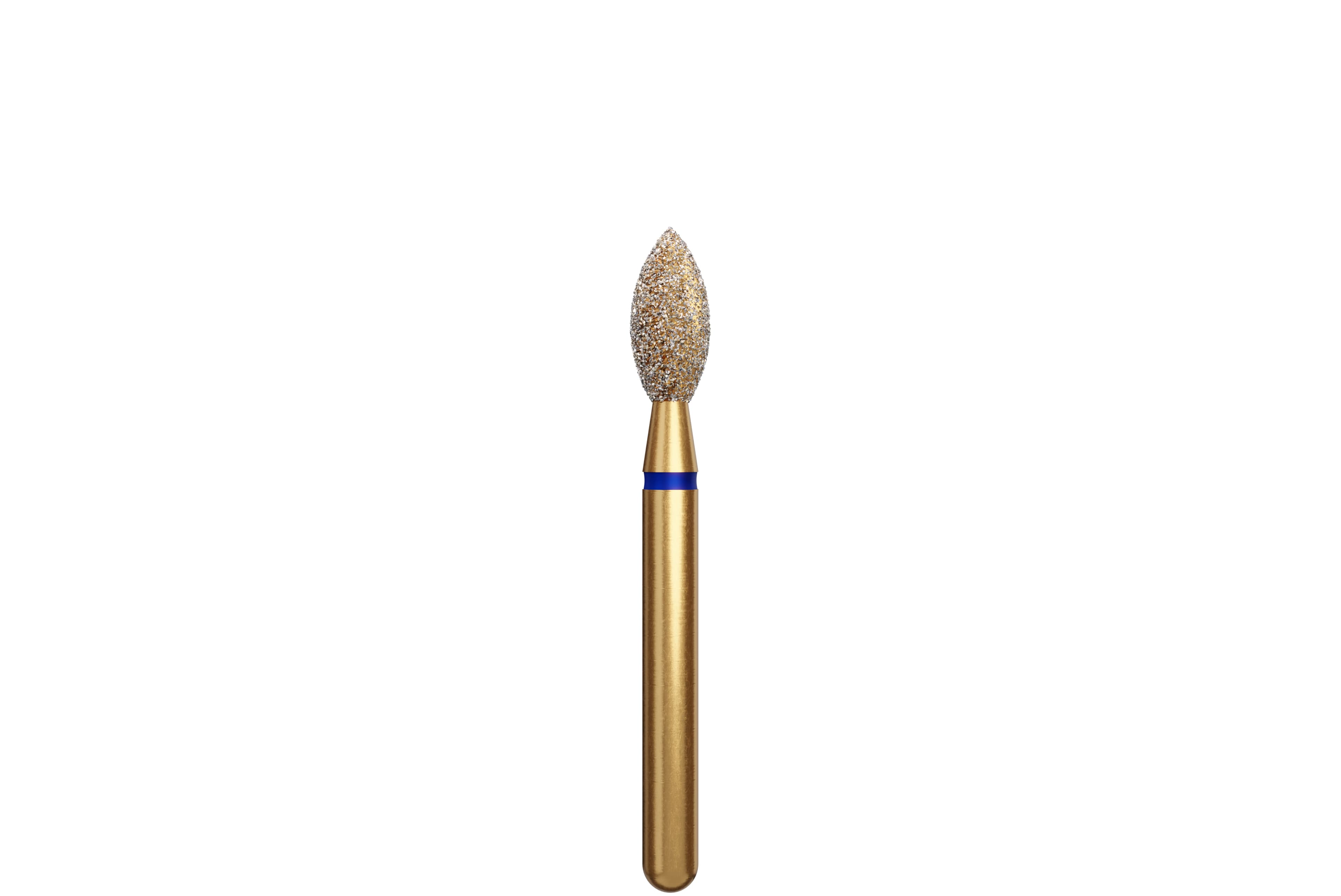 Coltene Alpen Diamond Bur, FG, Medium Grit, Pointed Football (Bud) Shape, #368-023, 5/Pkg thumbnail 3