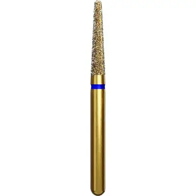 Alpen Multi-Use Diamond Bur, Round End Taper, FG, Medium Grit, #856-018 (1.8mm Head, 8mm Length), 5/Pkg thumbnail 3