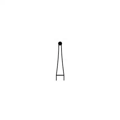Alpen FG Carbide Bur, Round #2, 1.0 mm, Friction Grip, 10/Pkg, R100002 thumbnail 9