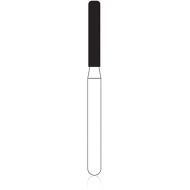 Alpen x1 Single-Use Diamond Bur, FG, #837R-014C, Modified Flat End Cylinder, Coarse, Green, 1.4 mm, 25/Pk, X837RC014 thumbnail 3