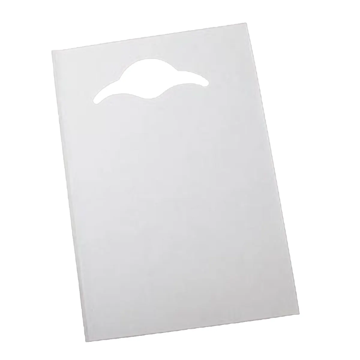 Fabricel Slipover Patient Bib, Tissue/Poly, 20" x 30", White, 250/Pkg, 919398 thumbnail 3