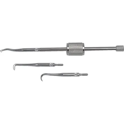 Miltex-Integra Morrell Crown Remover, Complete Kit with 3 Tips (A, B & C), Stainless Steel, 72-2 thumbnail 2