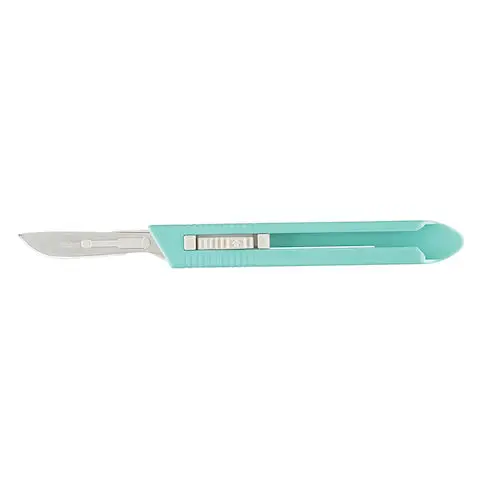 Miltex-Integra #22 Disposable Safety Scalpel, Sterile, Retractable Blade, 10/Box, 4-522 thumbnail 5
