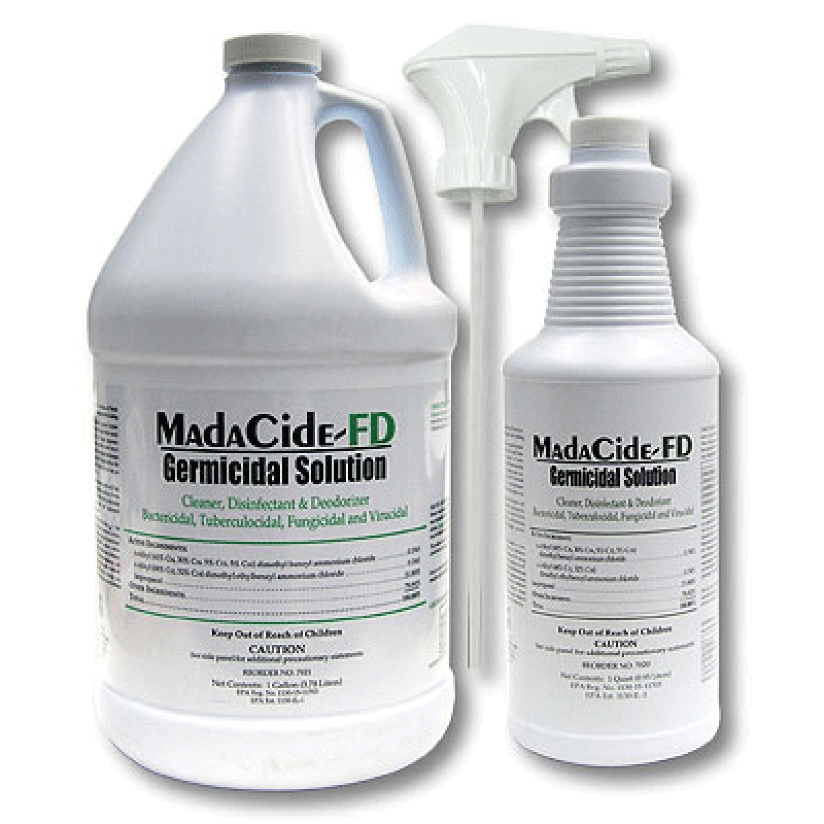MadaCide-FD Disinfectant Cleaner, 32 oz Spray Bottle, Ready-to-Use, EPA 1130-15-11703 thumbnail 4