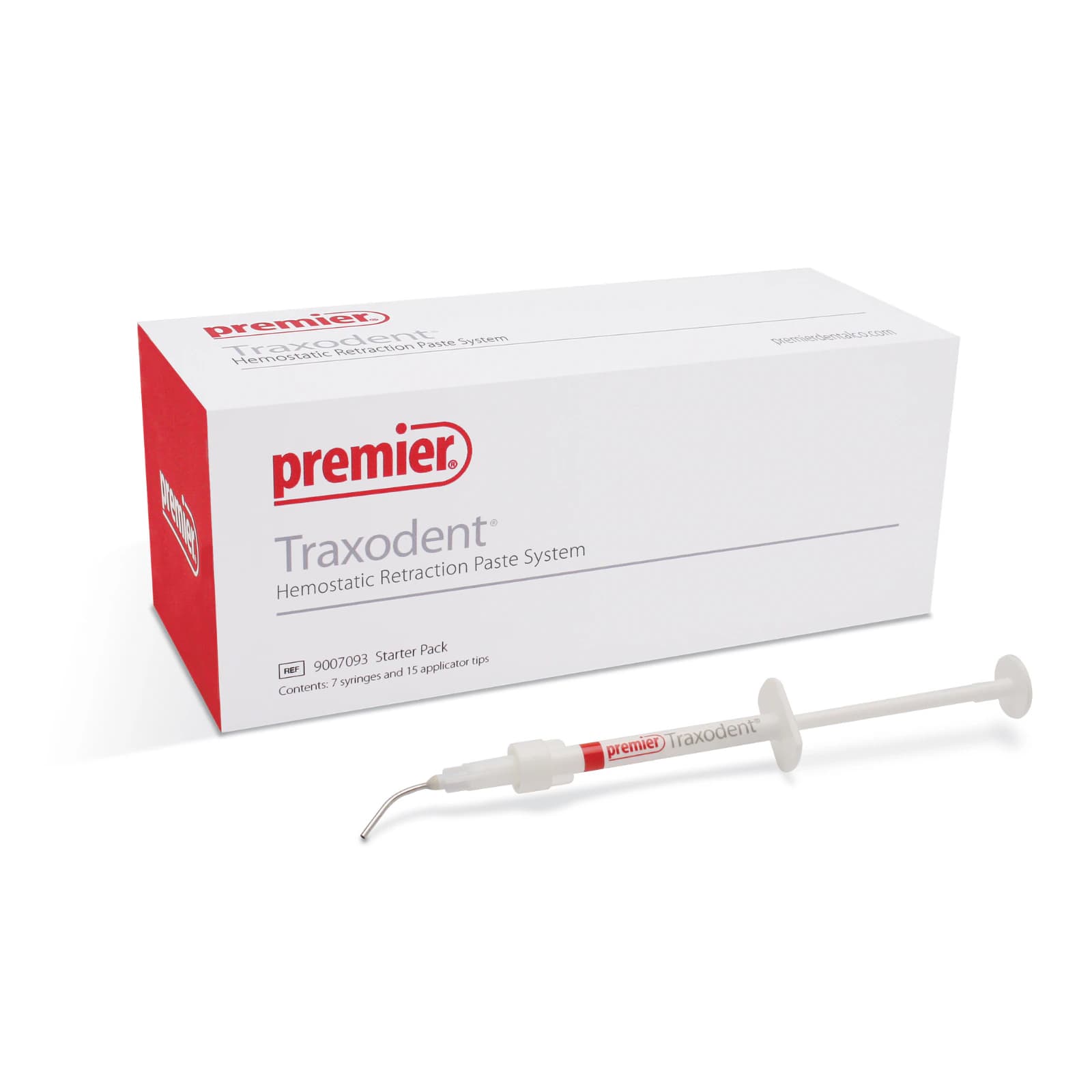 Traxodent Hemostatic Retraction Paste System, Starter Pack, 7 x 0.7g Syringes with 15 Bendable Tips, 9007093 thumbnail 7