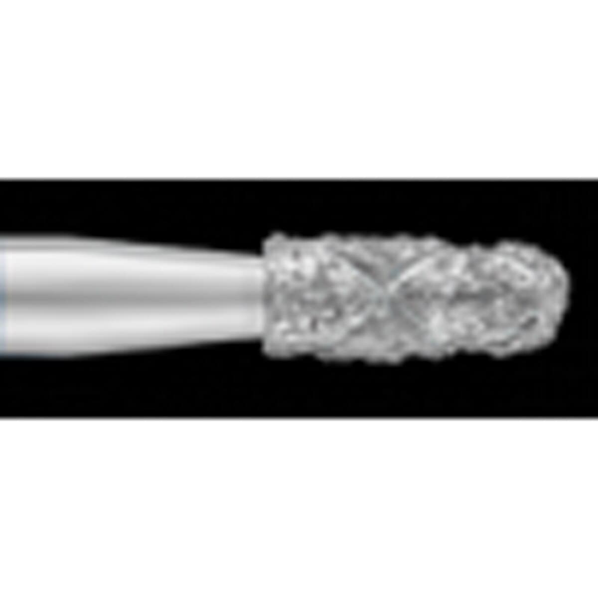 SS White Piranha 2X Turbo Diamond Bur, FG, Round End Taper, Medium Grit, #849-018, Single-Use, 5/Pk thumbnail 2