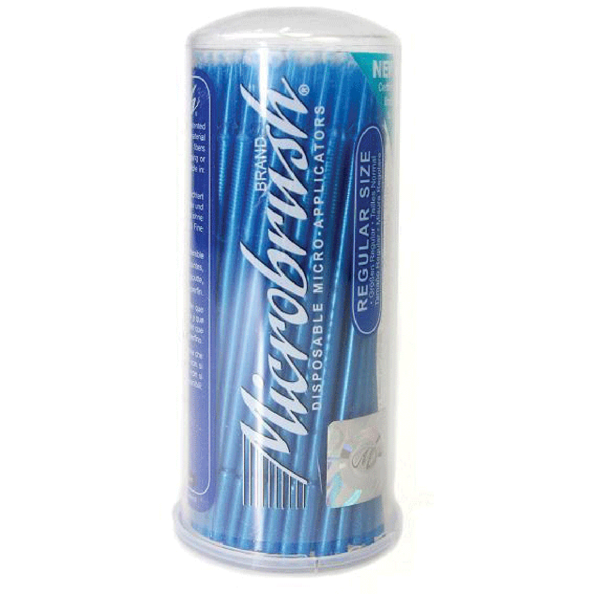 Microbrush Tube Series Applicators, Regular, Purple, 100/Pk, MRP100 thumbnail 6