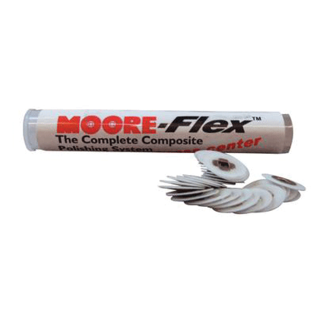 Moore-Flex Mini Fine Interproximal Finishing Discs, 3/8" Diameter, 100/Box, BC-38-1F4 thumbnail 2