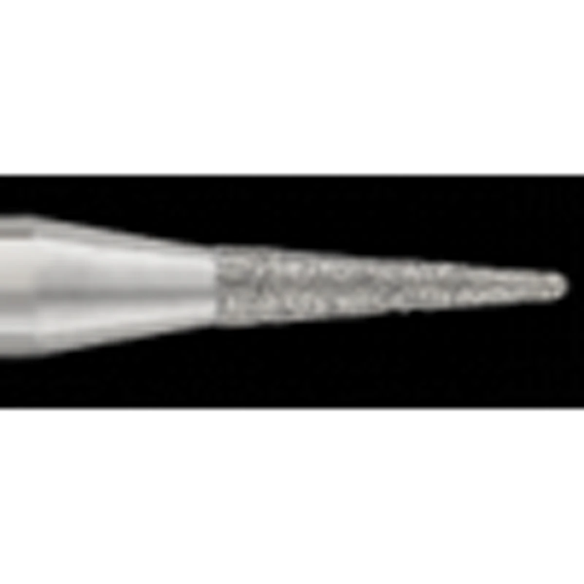 SS White Piranha Diamond Bur 849-011VF, Very Fine Grit, Flat End Taper, Friction Grip, 25/Pk - Piranha Diamond 849-011VF 25/Pk - Image 1
