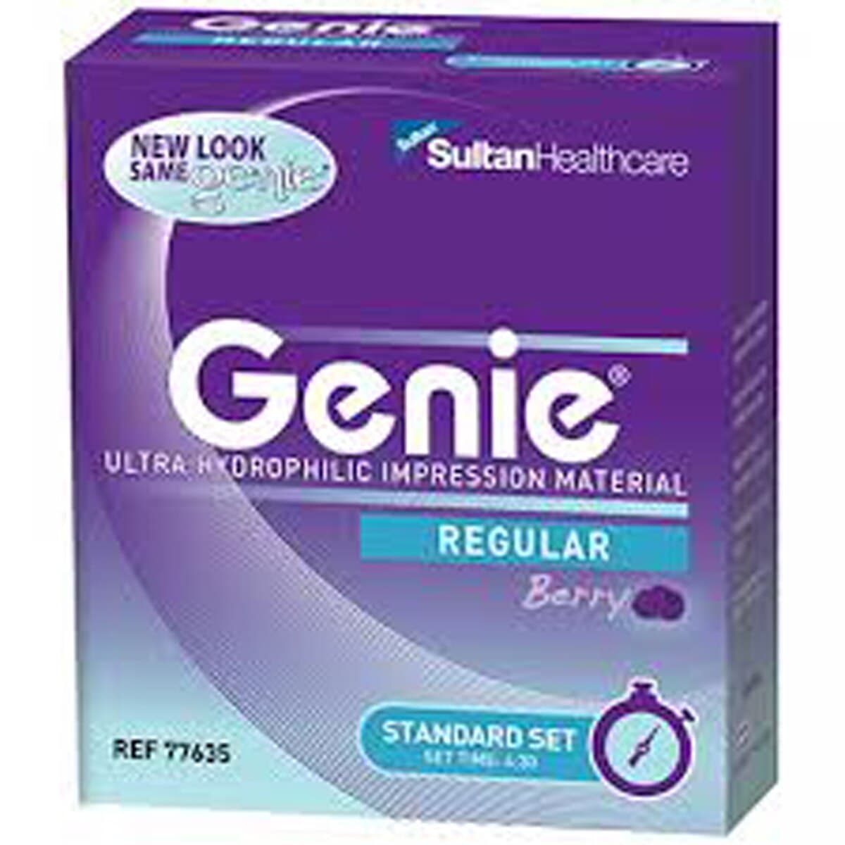 Sultan Genie VPS Regular Body Rapid Set Impression Material, Berry Flavor, Blue, 60 x 50mL Cartridges, Bulk Pack, #77700 thumbnail 4