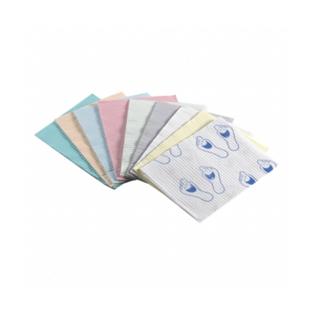 Crosstex Professional Regular Patient Towels, 3-Ply Tissue, Green, 19" x 13", 500/Case, WTXGR thumbnail 3