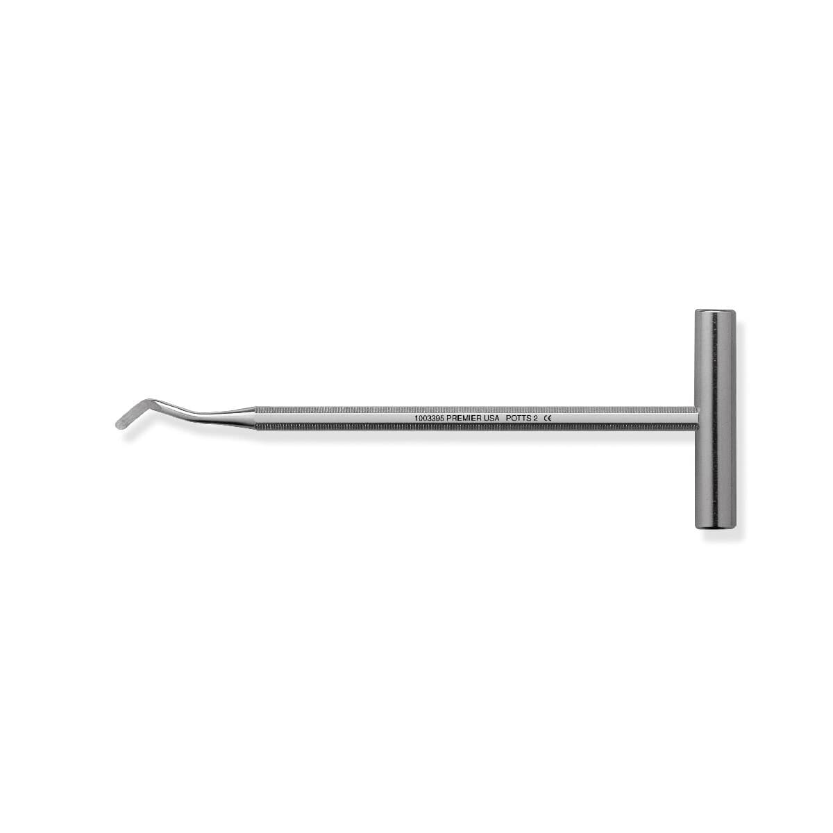Premier Potts Elevator #2, Single-End, T-Bar Handle, Stainless Steel, 1/Pk, 1003395 thumbnail 3