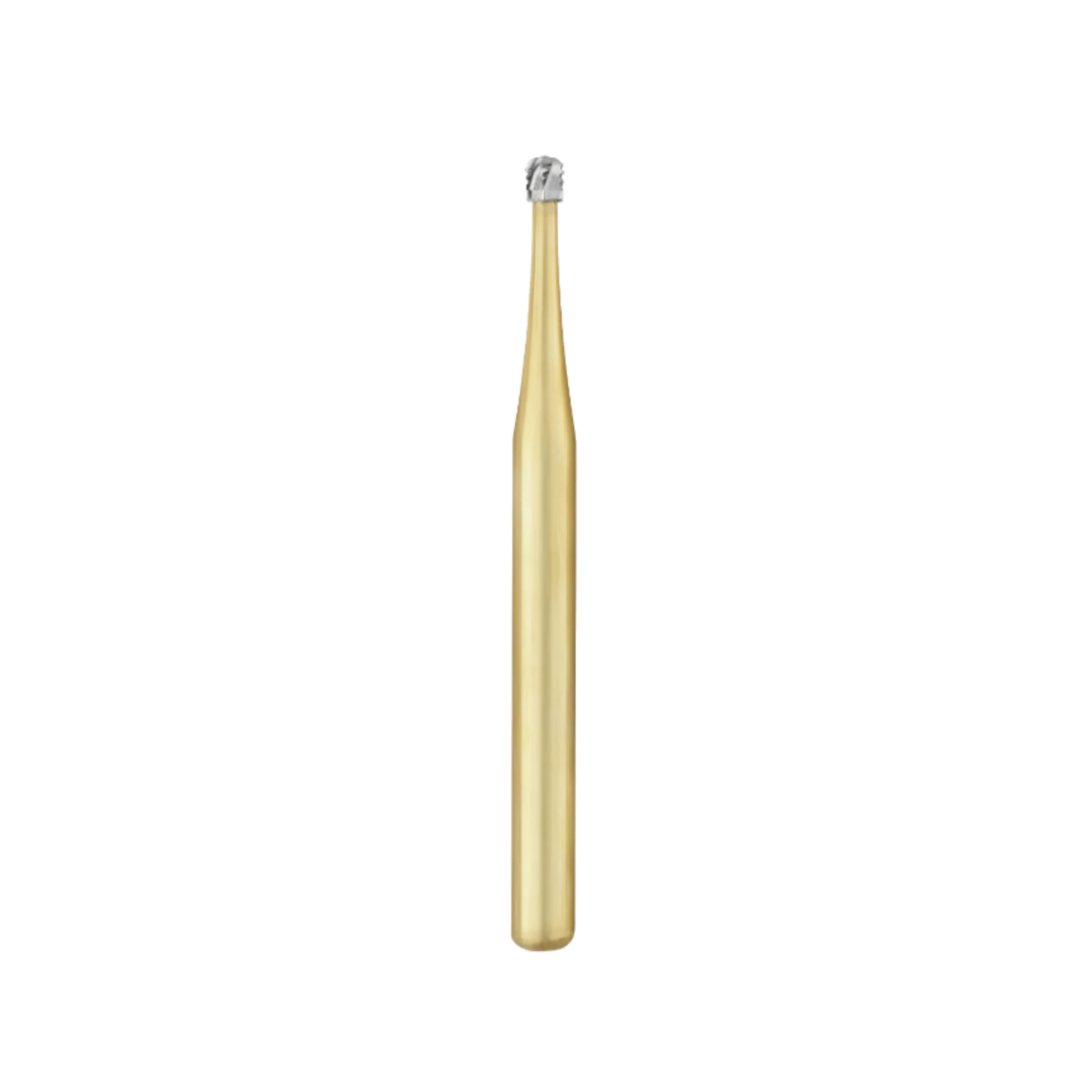 Great White Gold Series Carbide Bur, FG, Round #GW2R, 1 mm Diameter, 100/Pk, 13086 thumbnail 3