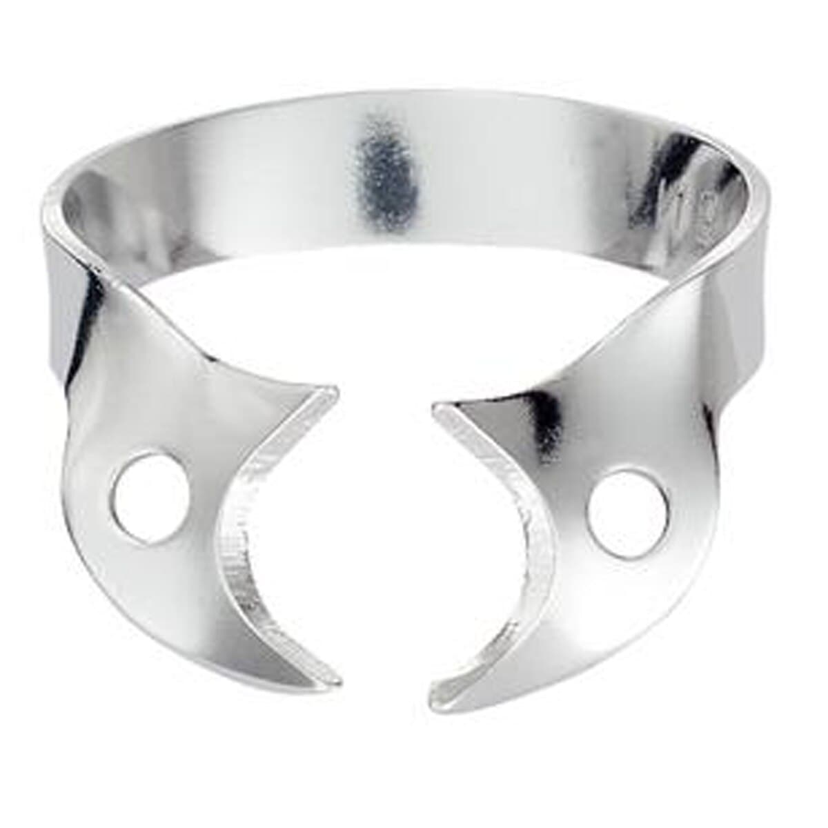 Hygenic Rubber Dam Clamp, #W8A, Wingless, Gloss Finish, Small, for Partially Erupted Molars, 1/Pk, H02766 thumbnail 7