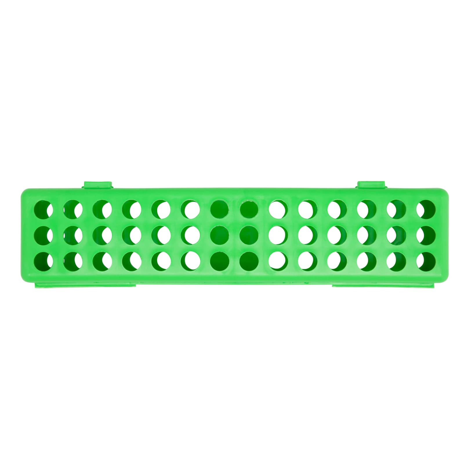 Zirc Steri-Container Standard, Neon Green, 8-1/8" x 1-7/8" x 1-7/8", Holds 10-14 Instruments, 1/Pk, 50Z900P thumbnail 3