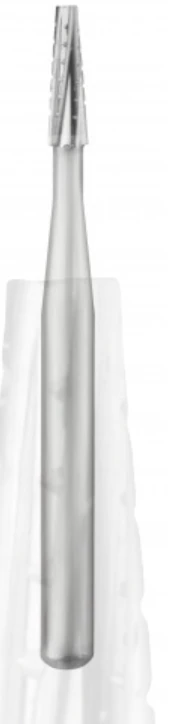 SS White FG #701 Taper Flat End Cross Cut Carbide Bur, Friction Grip, 1.2 mm Head Diameter, 3.8 mm Head Length, 10/Pk, 15015 thumbnail 7