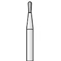 SS White Revelation Diamond Bur, Pear Shape, Medium Grit, Friction Grip, #830-008M, Pack of 5 - #830-008 Medium Revelation Diamond Bur Pear FG Pack of 5 - Image 1