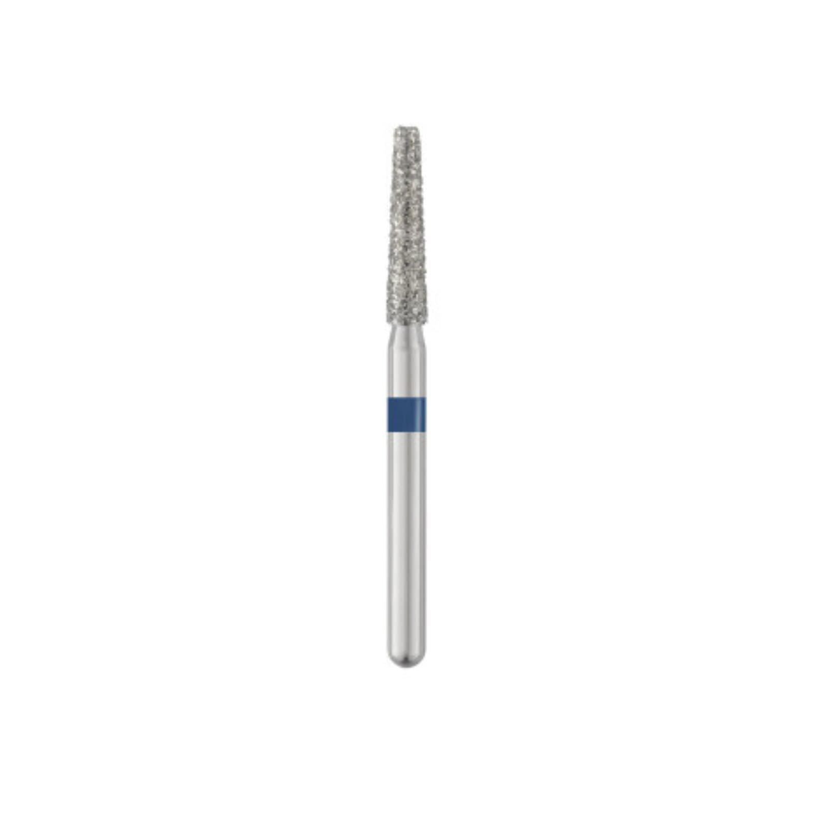 SS White Piranha Single-Use Diamond Bur, FG Friction Grip, Medium Grit, Modified Flat End Taper, #847KR-018M, 25/Pk thumbnail 2