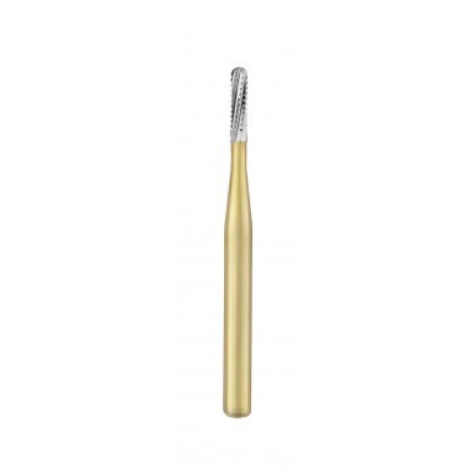 Great White Gold Series Carbide Bur, FG, Straight Cross Cut Fissure, #1557, 10/Pk, 18221 thumbnail 7