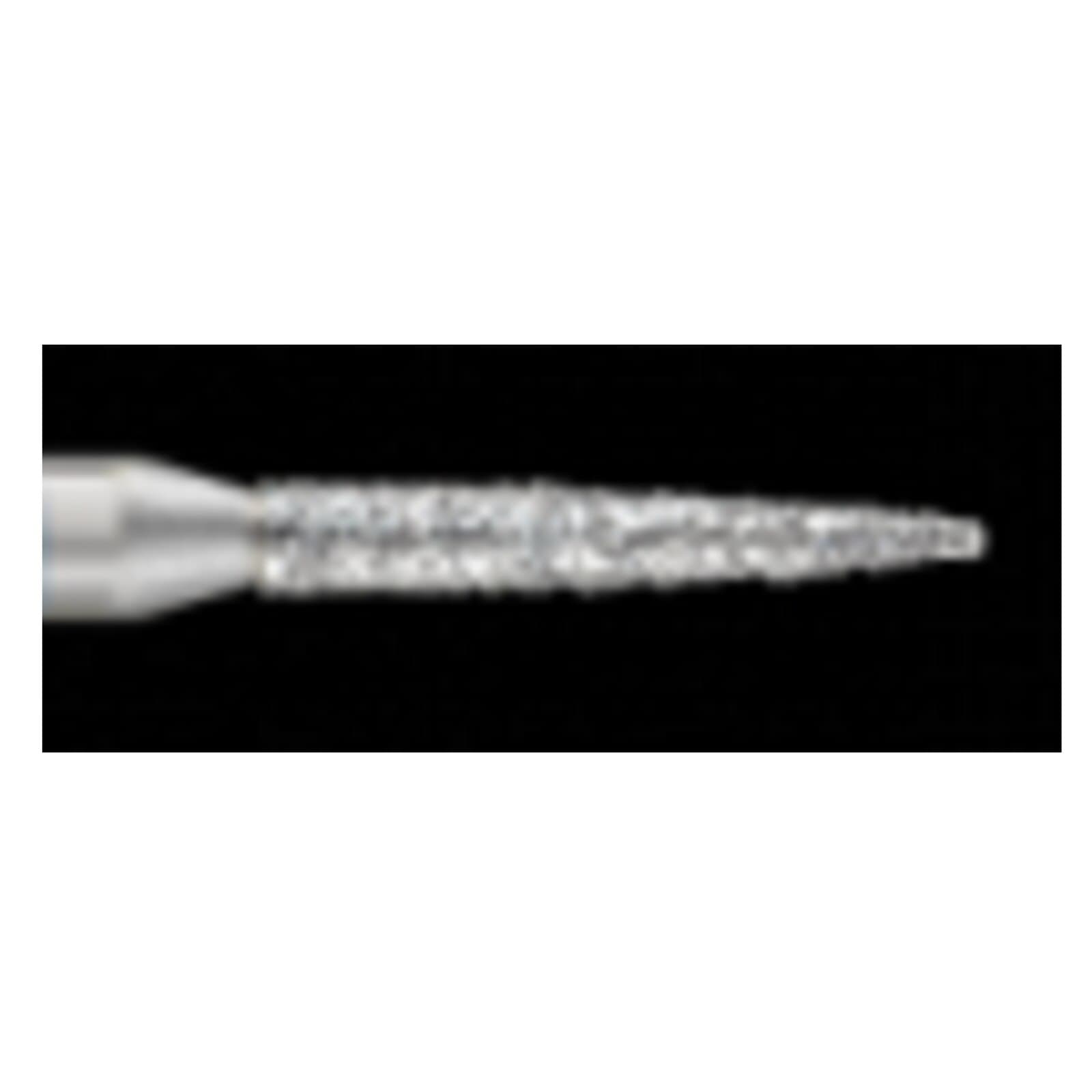 SS White Piranha Single-Use Diamond Bur, FG 888-012M, Medium Grit, Flame Shape, 25/Pk thumbnail 2